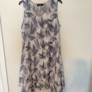 Creation asymmetrical dress.